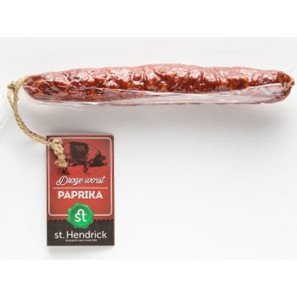 biologisch worstje paprika